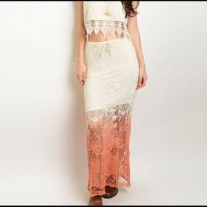 🌞🌞 STUNNING crochet maxi skirt🌞🌞